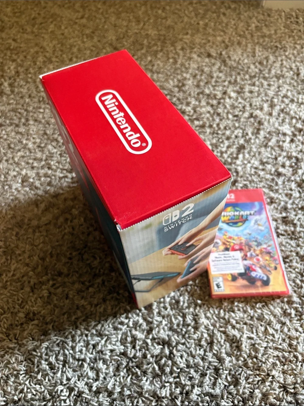 Nintendo Switch 2 Console Sealed Bundle with Mario Kart World game